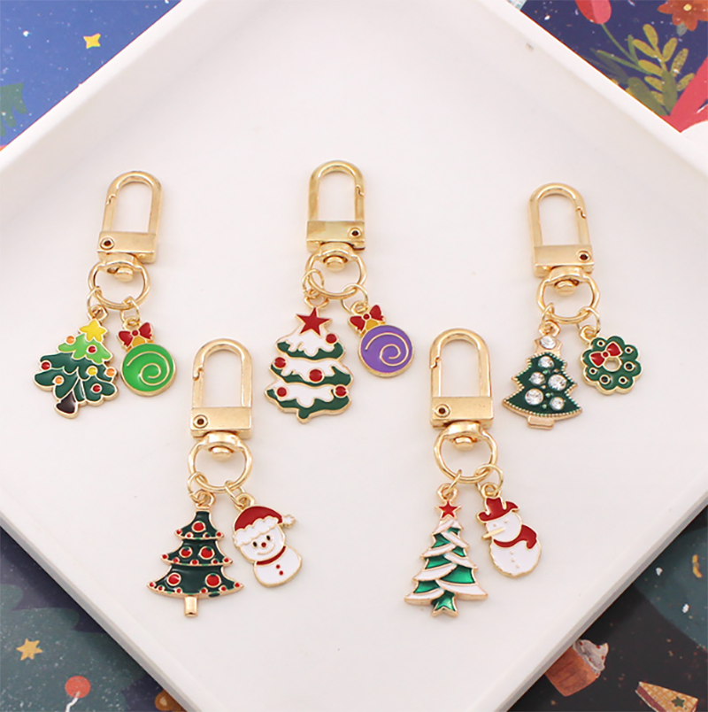 聖誕節金屬鑰匙扣 A20731