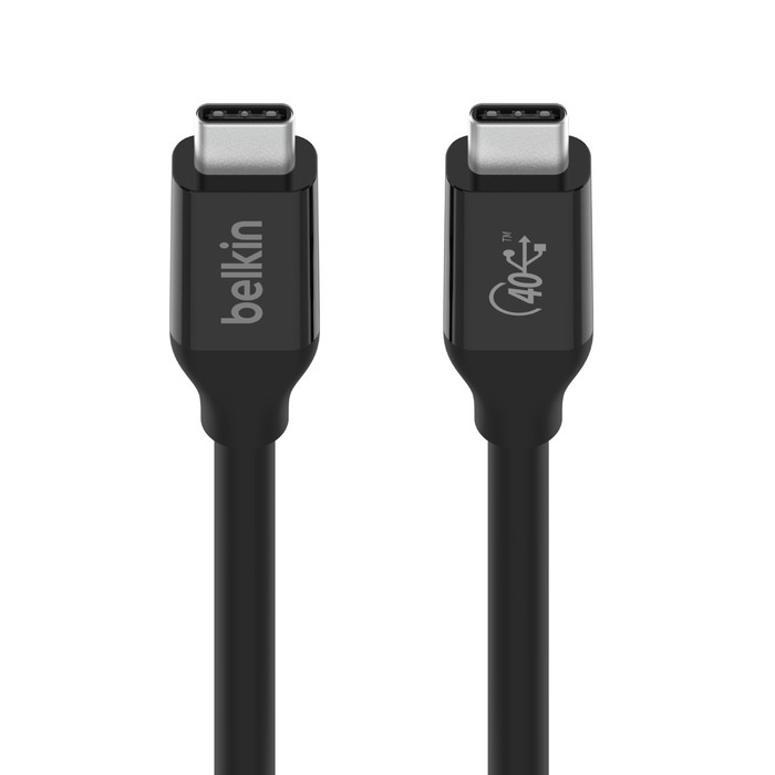 BELKIN Thunderbolt USB4 Type-C 快速連接線 0.8M