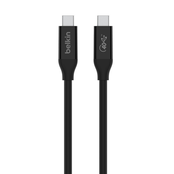 BELKIN Thunderbolt USB4 Type-C 快速連接線 0.8M