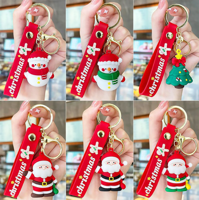聖誕節鑰匙扣掛件 S1292