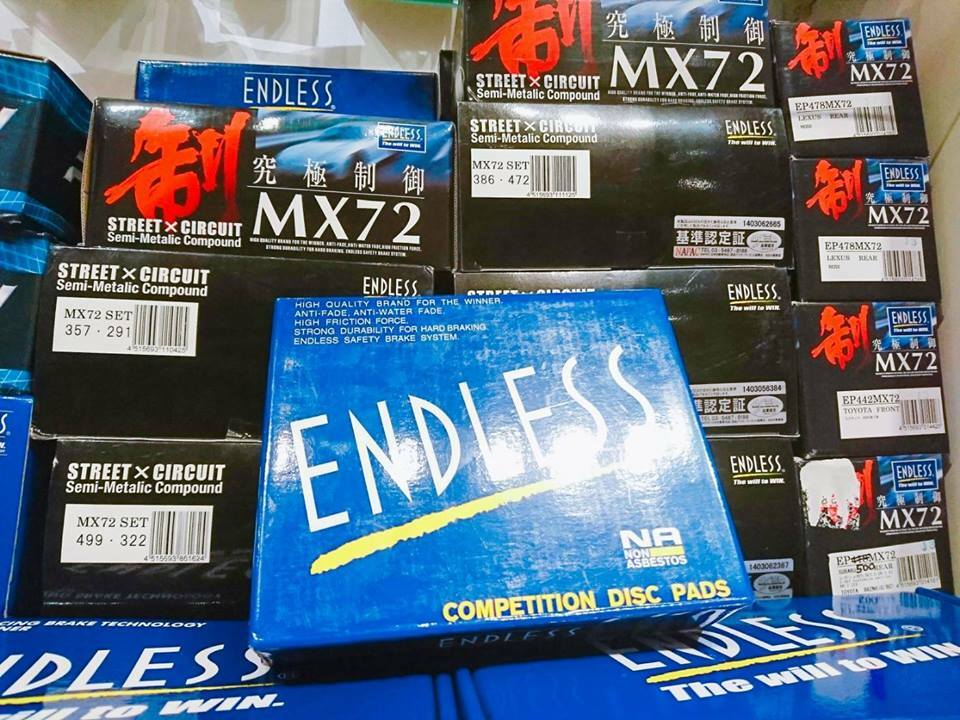 ENDLESS MX72 來令片 LEXUS LBX 2024-