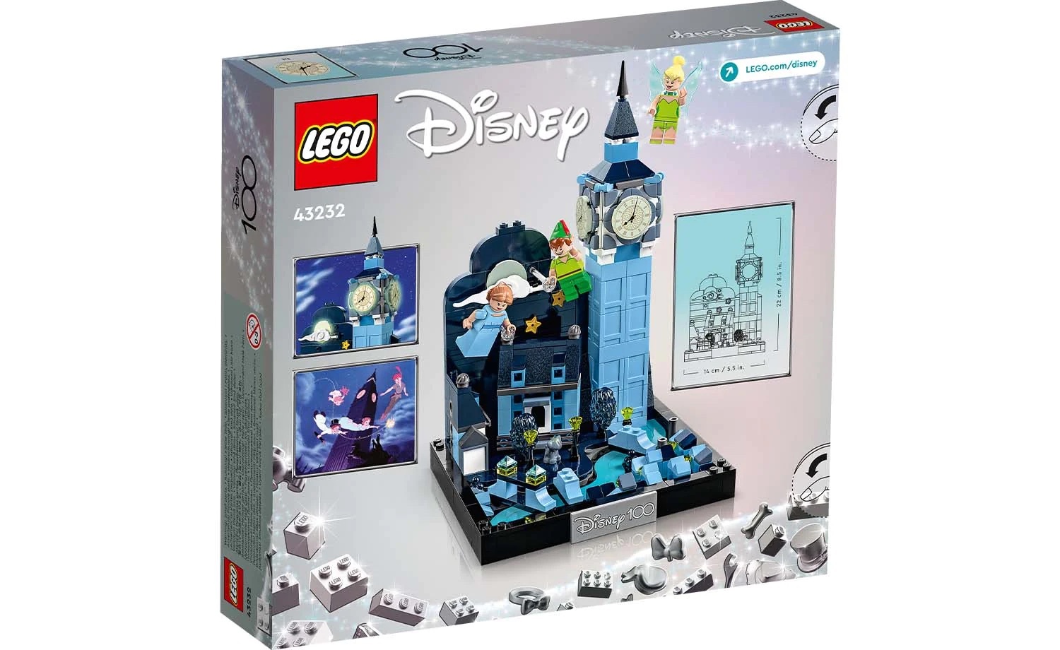 [飛米樂高積木專賣店] LEGO 43232 Disney-彼得潘和溫蒂飛越倫敦