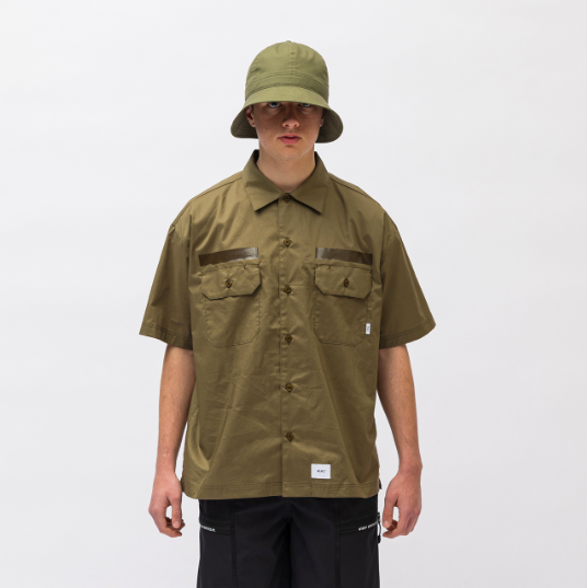 WTAPS WCPO 01 LS COTTON BROADCLOTH Shirt S