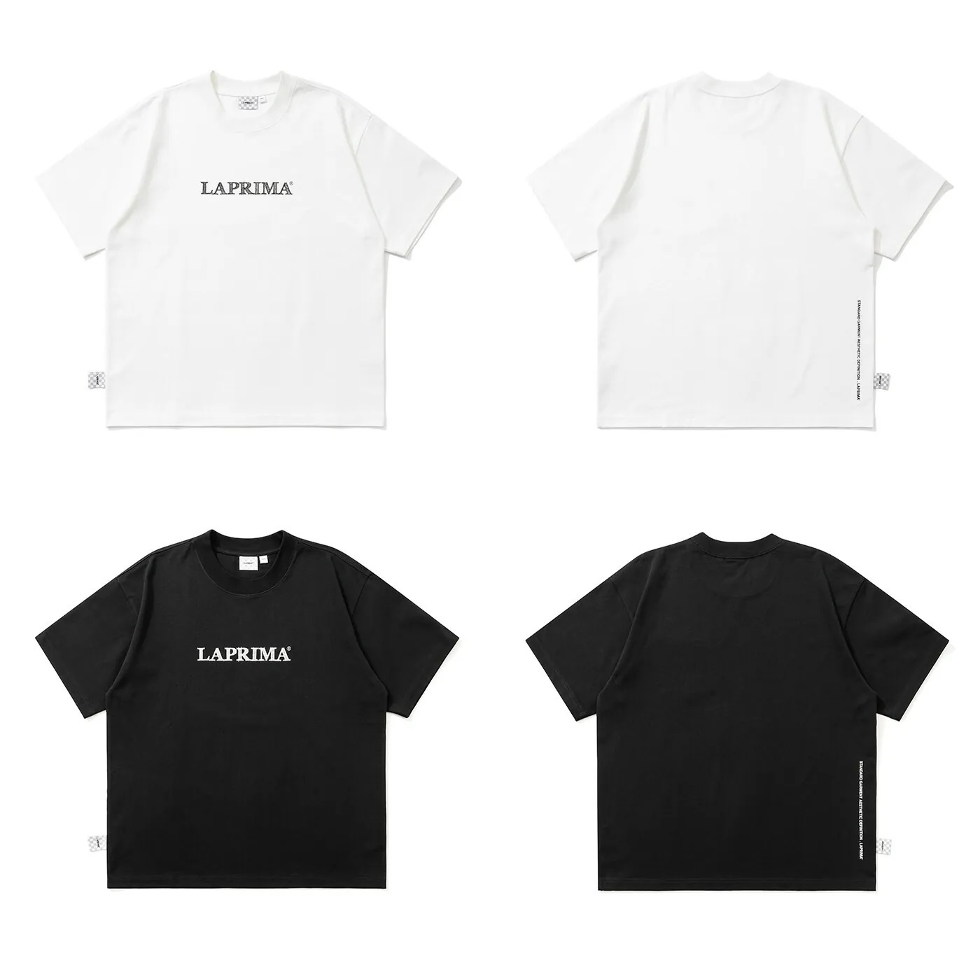 LAPRIMA Drawings Logo Crewneck Tee 重磅素描字體立體印花短Tee