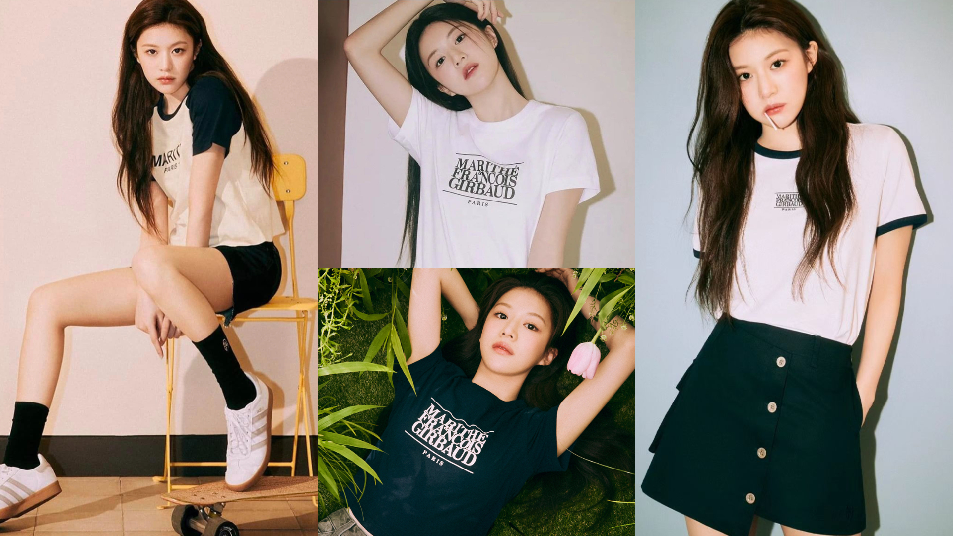 MARITHÉ FRANÇOIS GIRBAUD,MFG,jennie,MAMAMOO、Joy、俞利、高允貞,朴敘俊,潮牌,法國潮牌,韓星同款,首爾必逛,棒球帽,老帽,T shirt,文青,帆布包,托特包