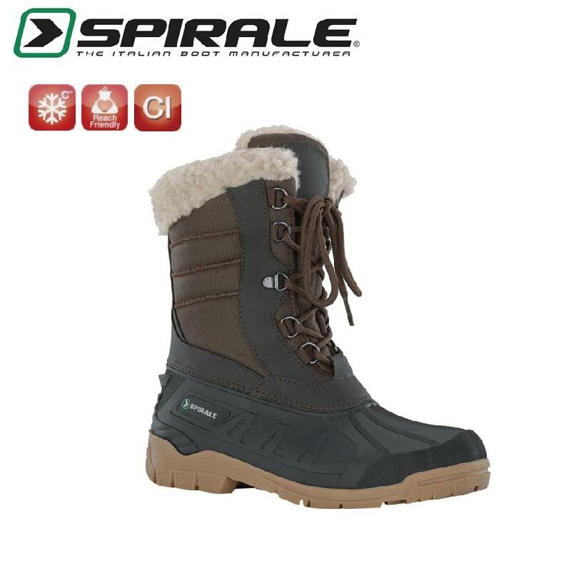 【預購商品】SPIRALE Tina雪靴 黑/深棕 雪靴/高山/保暖/優雅 35SP99231
