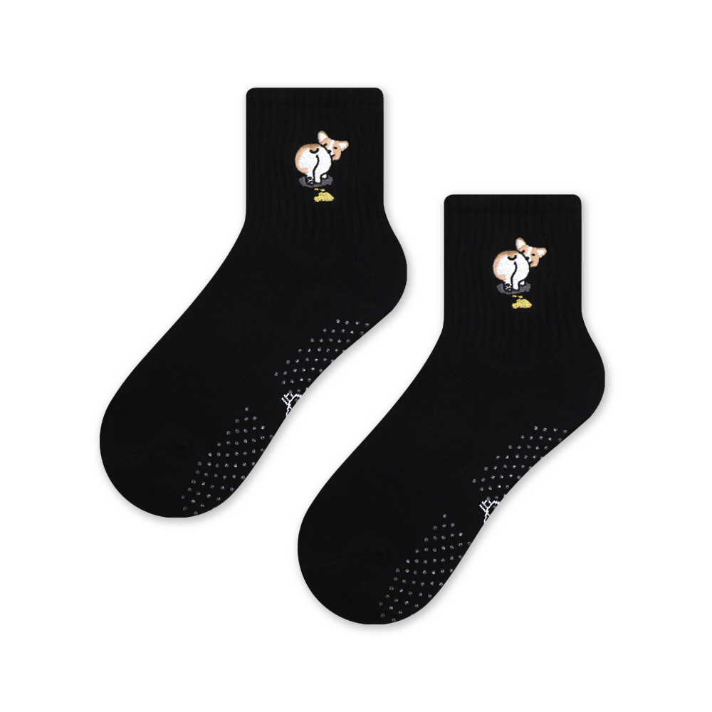 蠢萌狗・柯基｜童襪