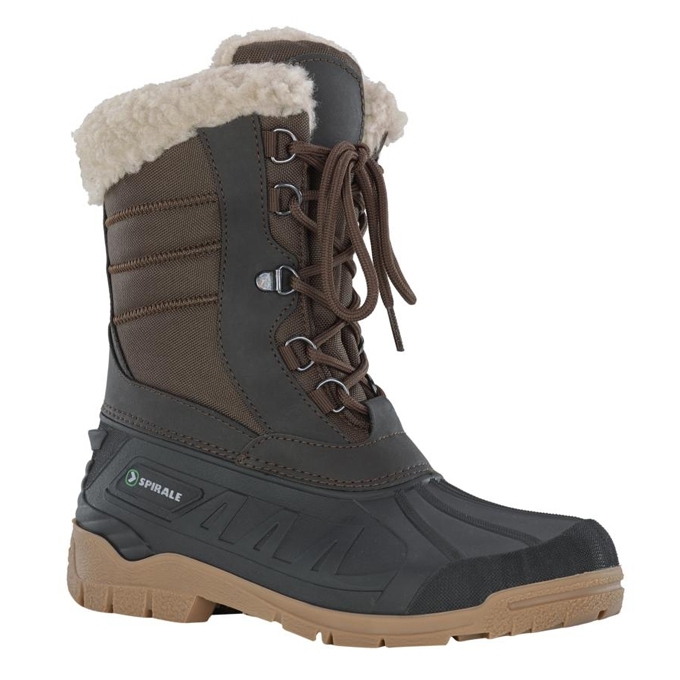 【預購商品】SPIRALE Tina雪靴 黑/深棕 雪靴/高山/保暖/優雅 35SP99231