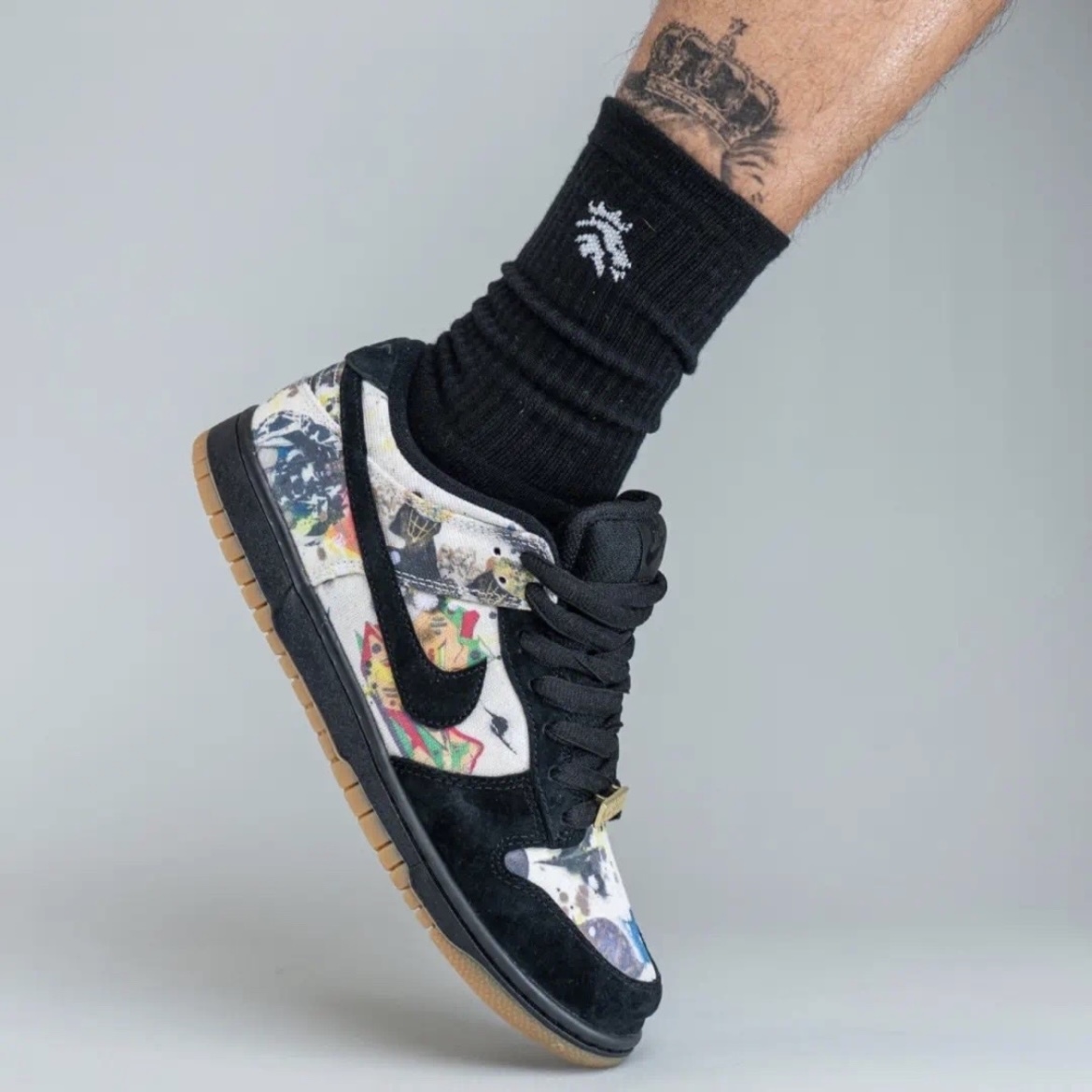 APAIR】預購Supreme x Nike Dunk SB Rammellzee 聯名款黑迷彩米迷彩