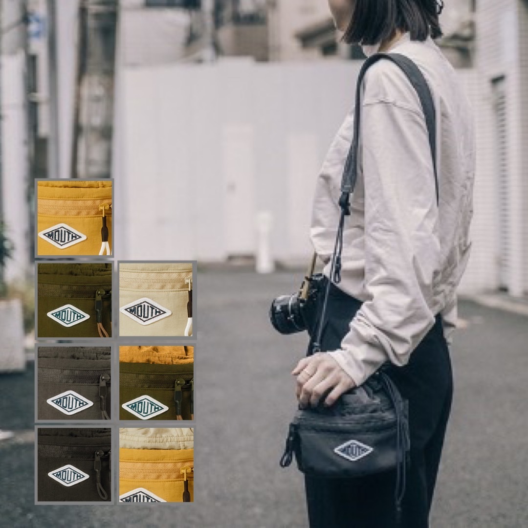 預購┃日本 MOUTH FLEX STRINF BAG 抽繩相機包