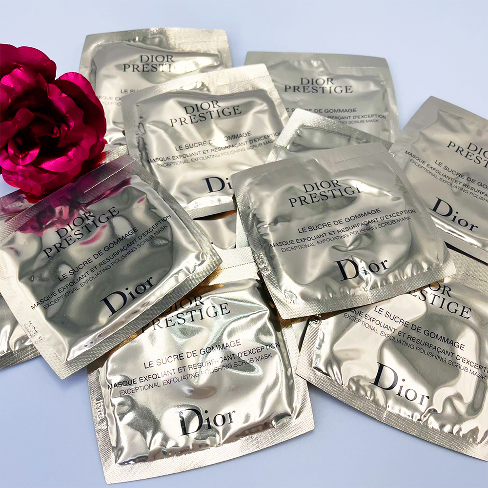 Dior 迪奧 精萃再生玫瑰去角質霜5ml PP包 體驗包 旅行小樣