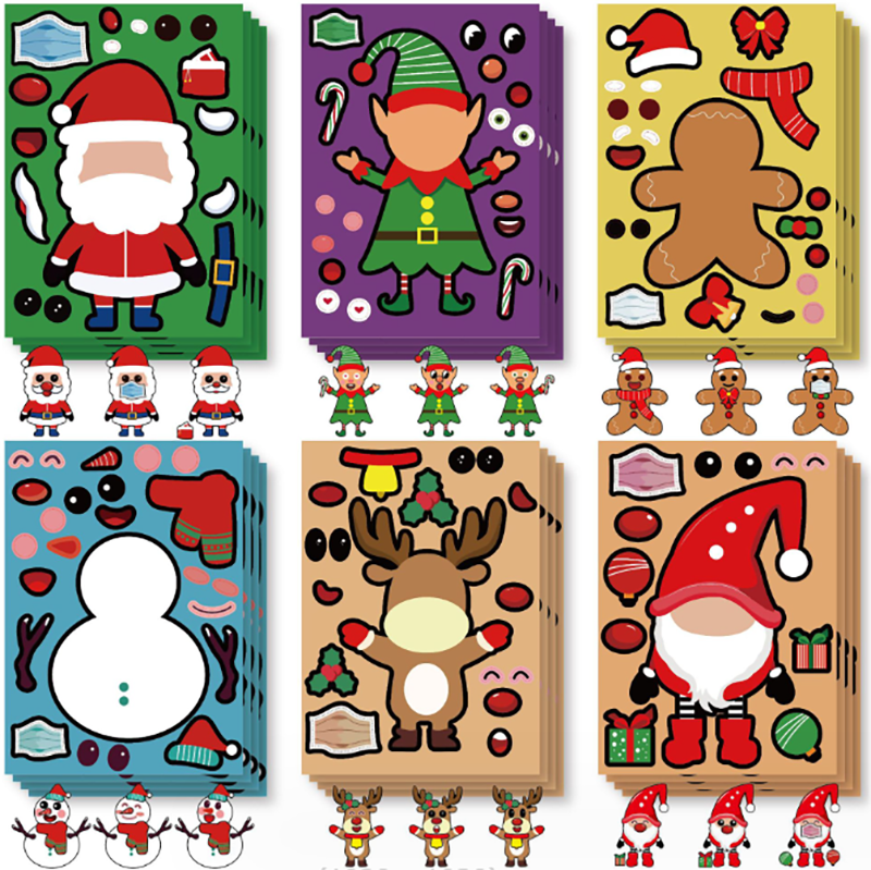 現貨區 聖誕節DIY貼紙 CM2107