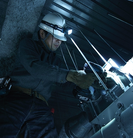 "MAKITA"牧田牌 充電式安全帽LED燈(鋰14.4V/18V)