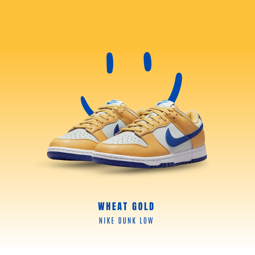 NICEDAY Nike Dunk Low Wheat Gold Royal 小麥黃藍勾DN1431-700