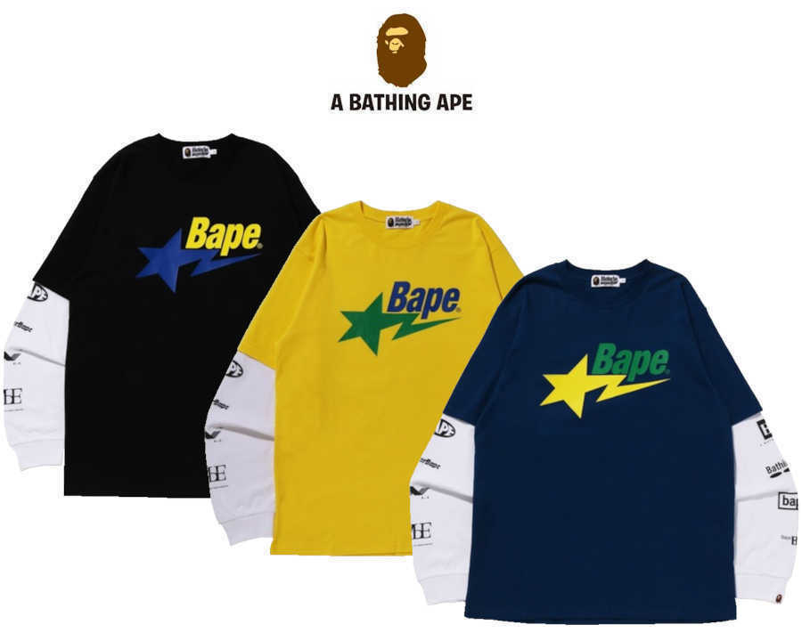 BAPE STA LAYERED L/S TEE