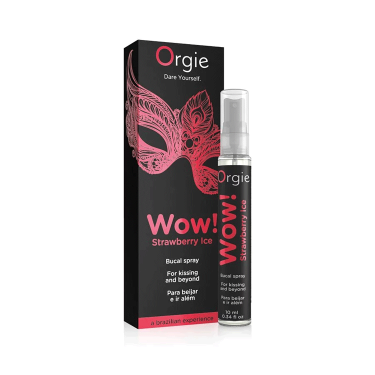 Orgie Wow! 驚喜口交噴霧 (薄荷草莓/10ml)