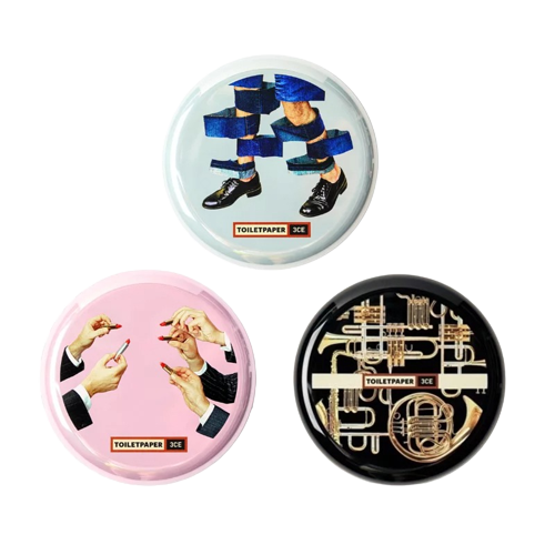 [3CE X TOILETPAPER]  聯名定妝蜜粉餅