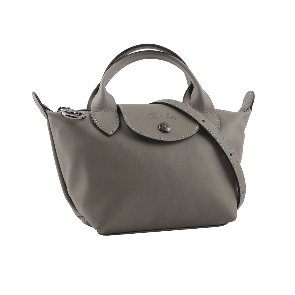 【LONGCHAMP】LE PLIAGE XTRA 牛皮迷你二用折疊