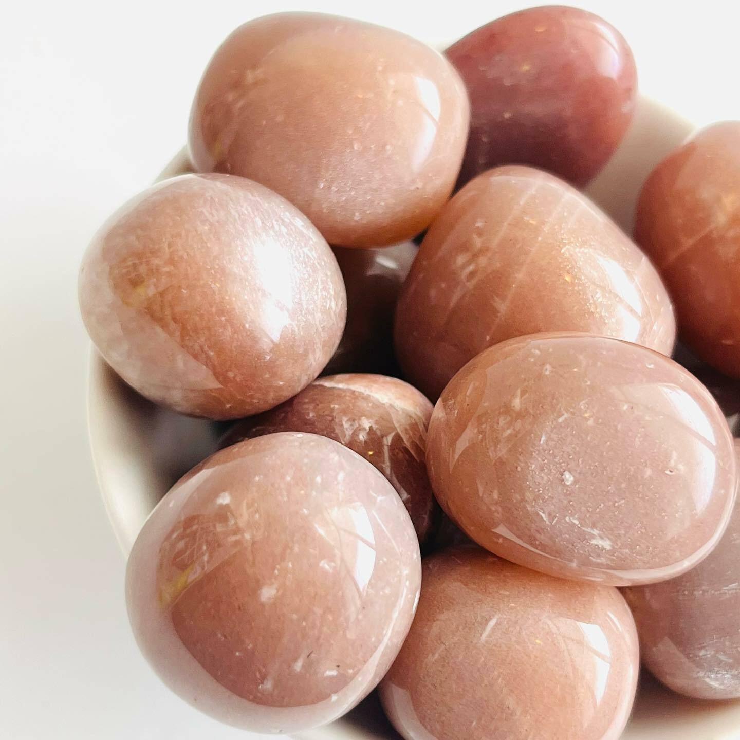 [原石] 橙太陽石 水晶滾石