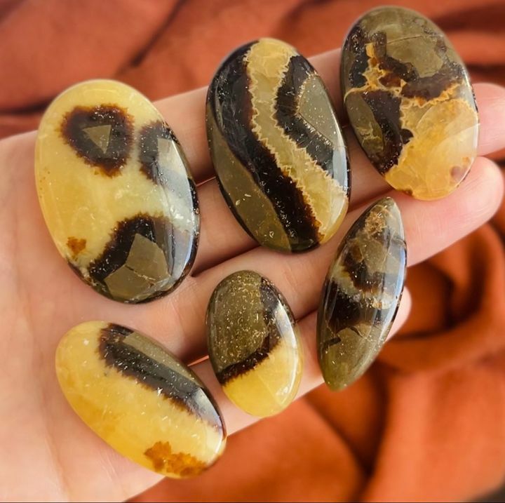 [原石] 龜背石 水晶墜面 水晶蛋面