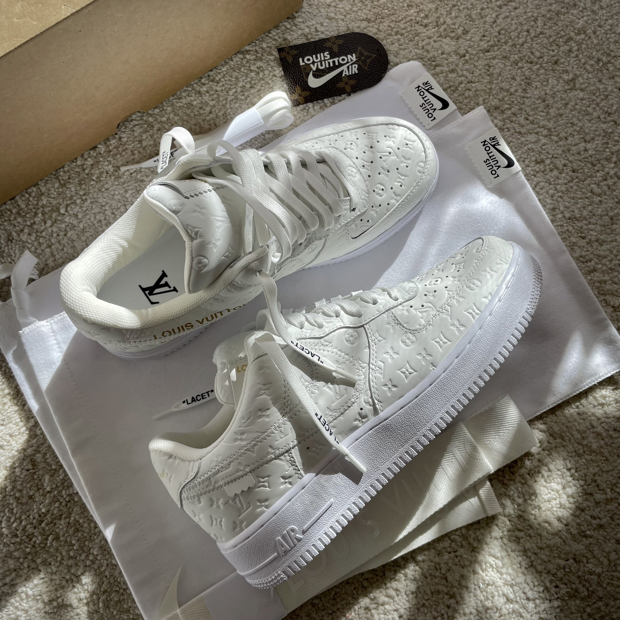 LOUIS VUITTON x NIKE AF1 聯名款 1A9V87