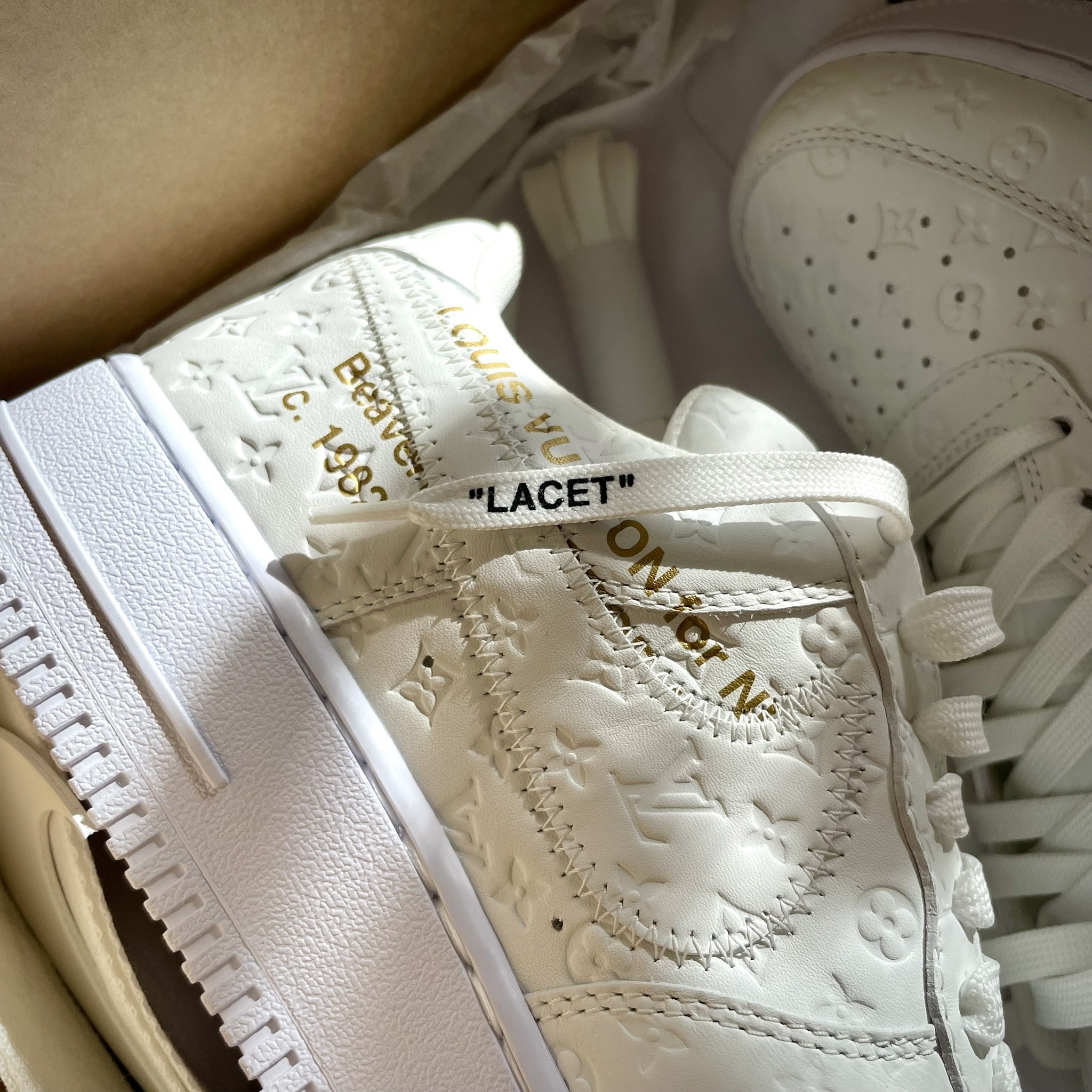 LOUIS VUITTON x NIKE AF1 聯名款 1A9V87