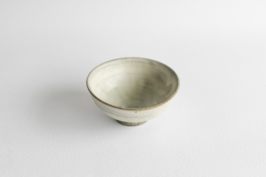 尾形篤 - 薪窯唐津粉引飯碗