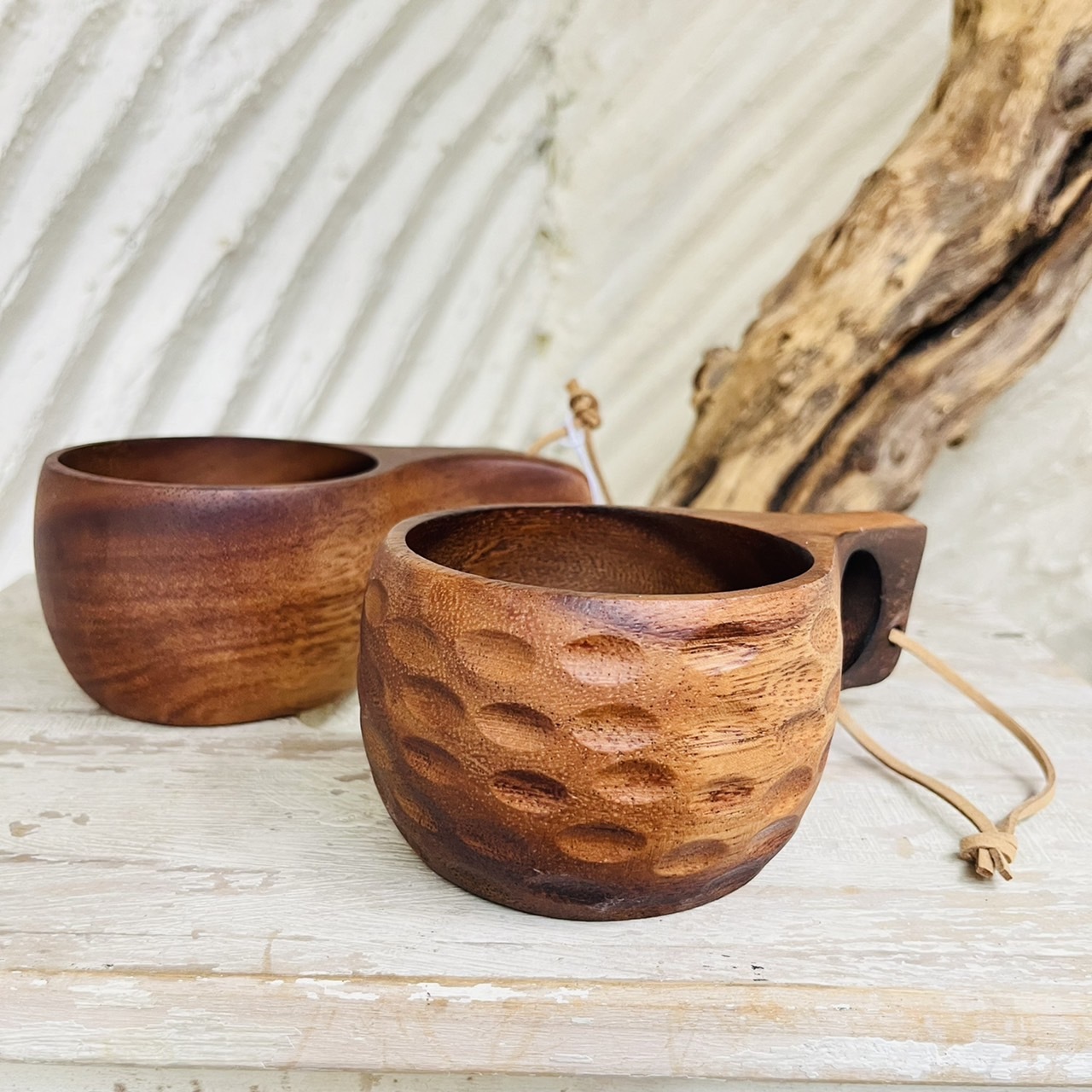 [原石] 北歐原木芬蘭杯 / 露營杯 / 龜甲杯