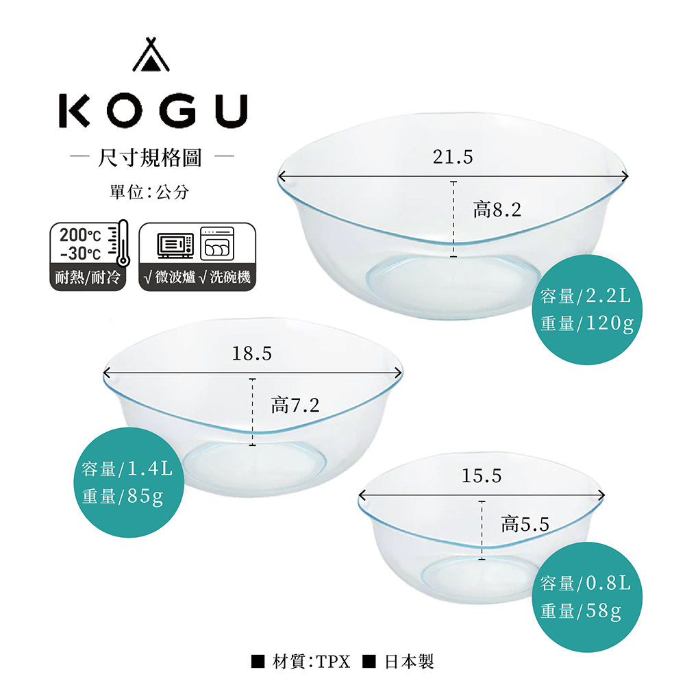 《下村企販・KOGU 戶外露營系列》日本製304不鏽鋼耐熱調理網盆6件組