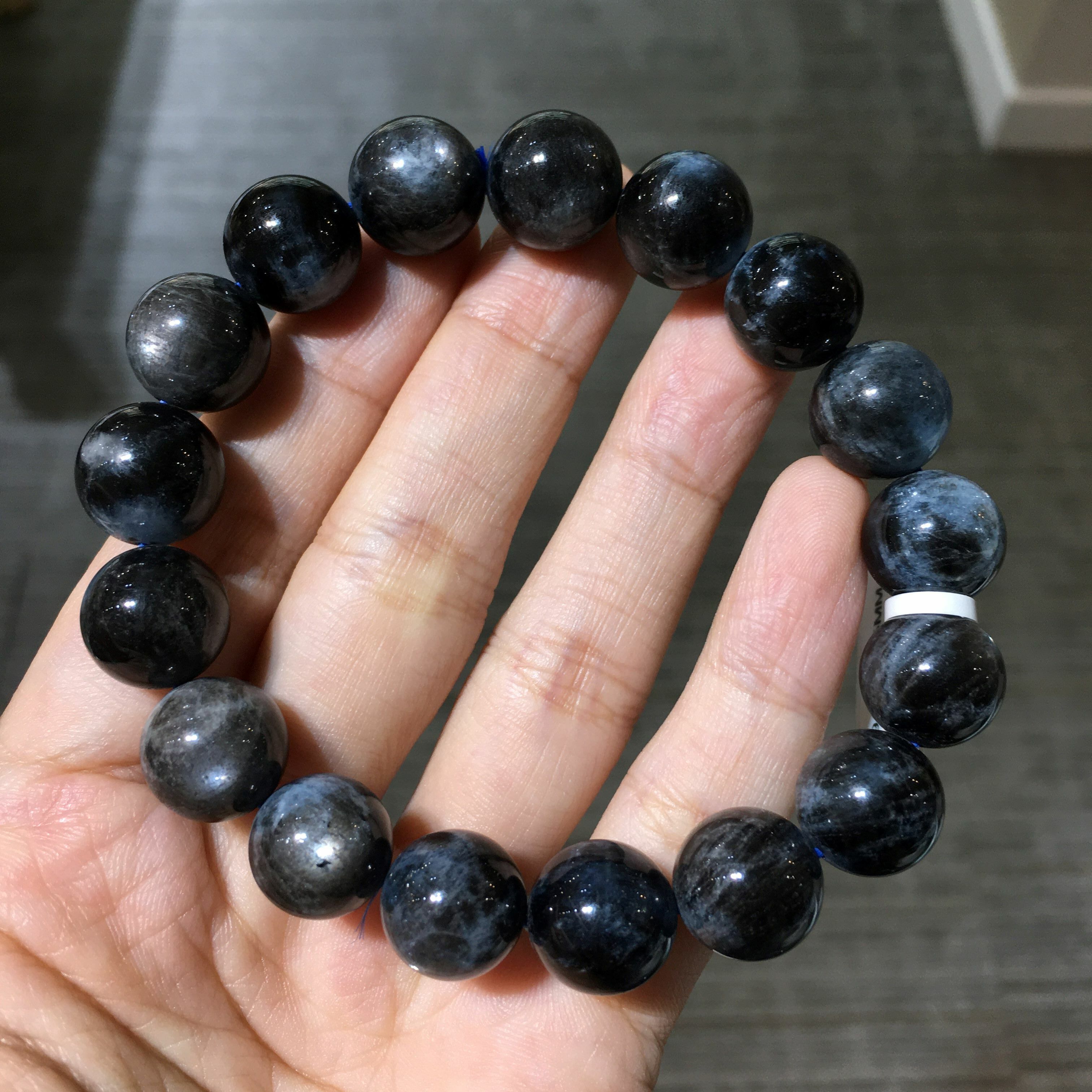 魔鬼海藍寶手串 69496 12.5mm