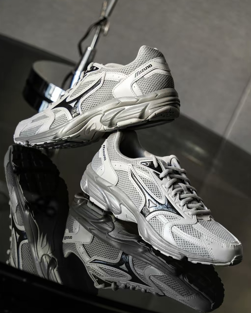 APAIR】預購Mizuno 美津濃Spark Cn 灰黑D1GH221205