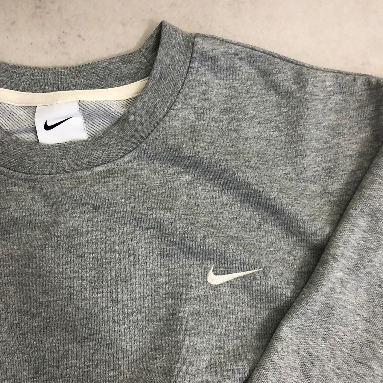 Nike 小Logo拉鍊口袋大學T 灰 DQ5821063