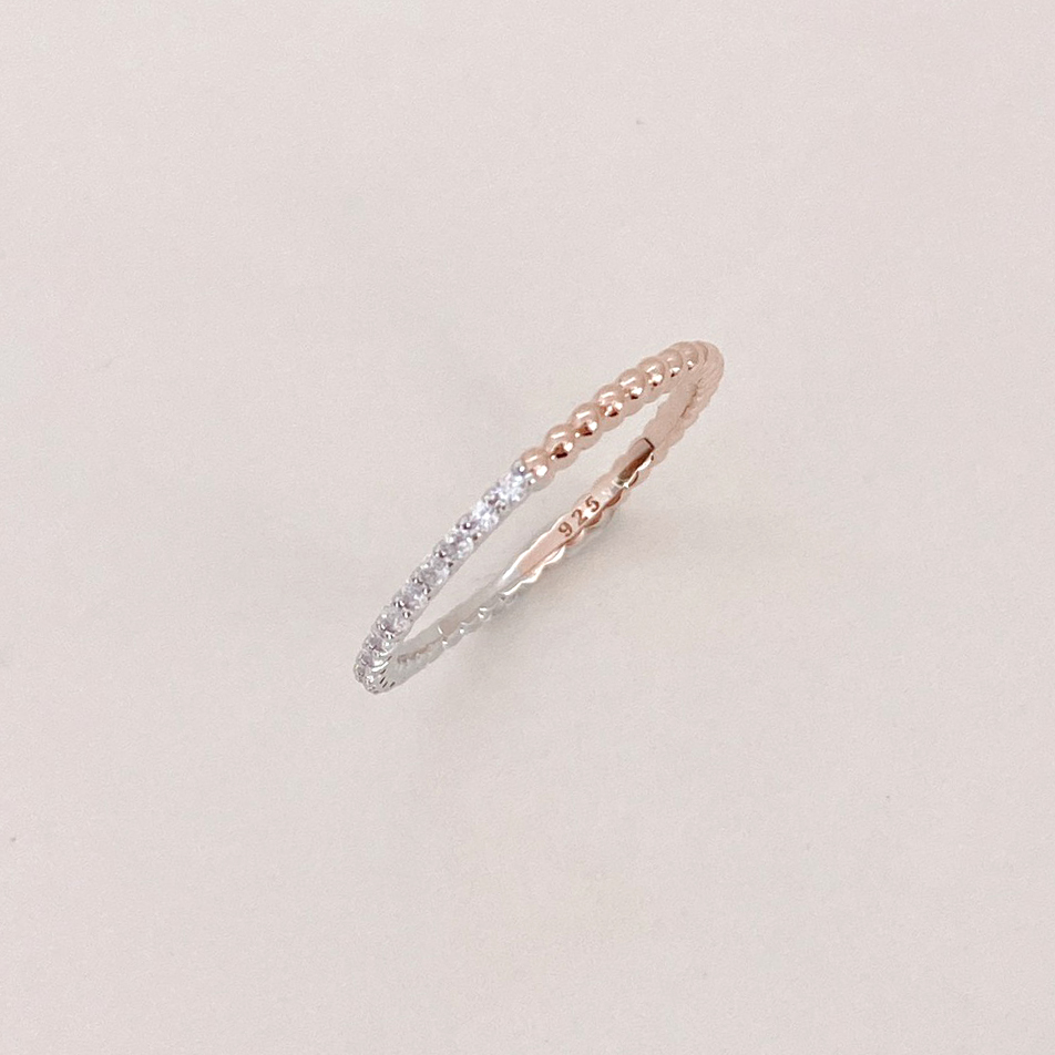 點點真心 純銀戒指