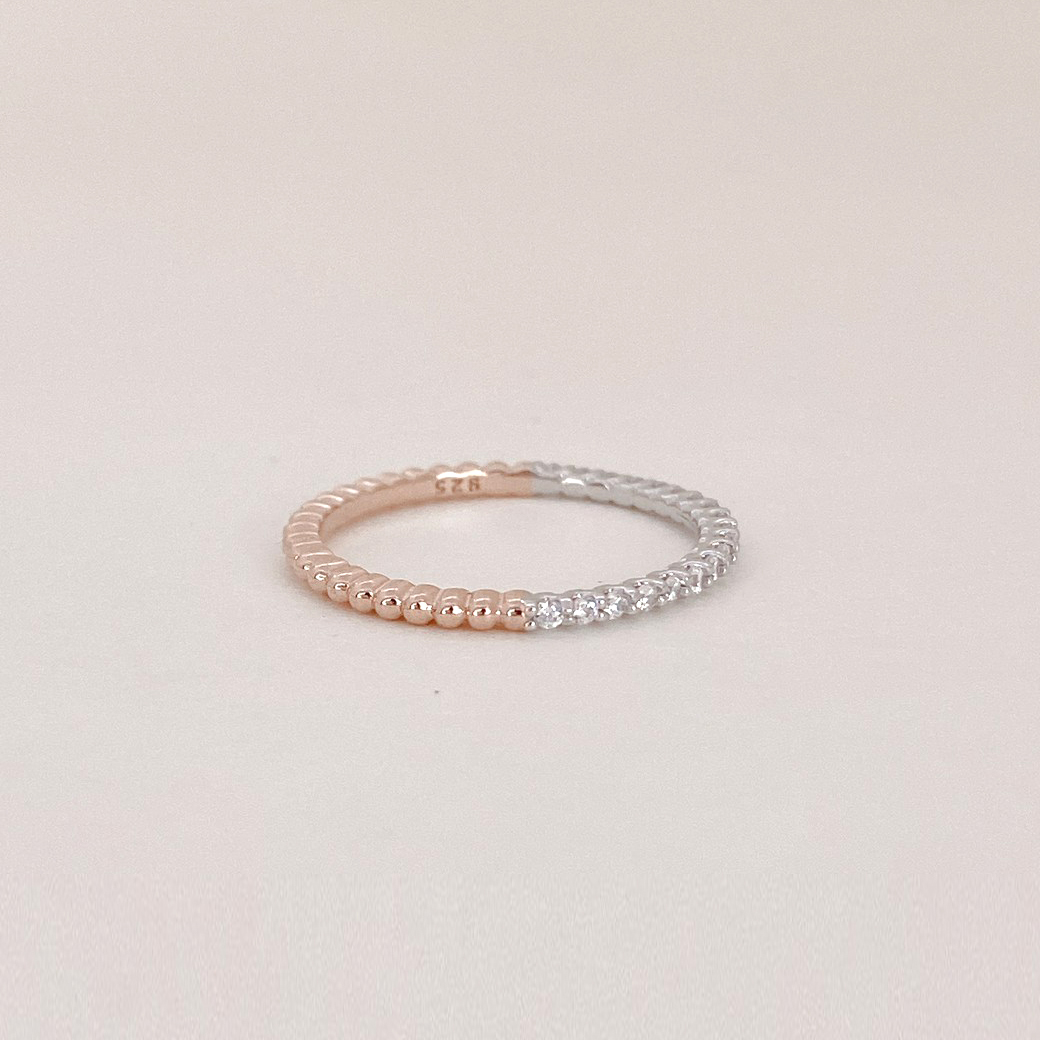 點點真心 純銀戒指