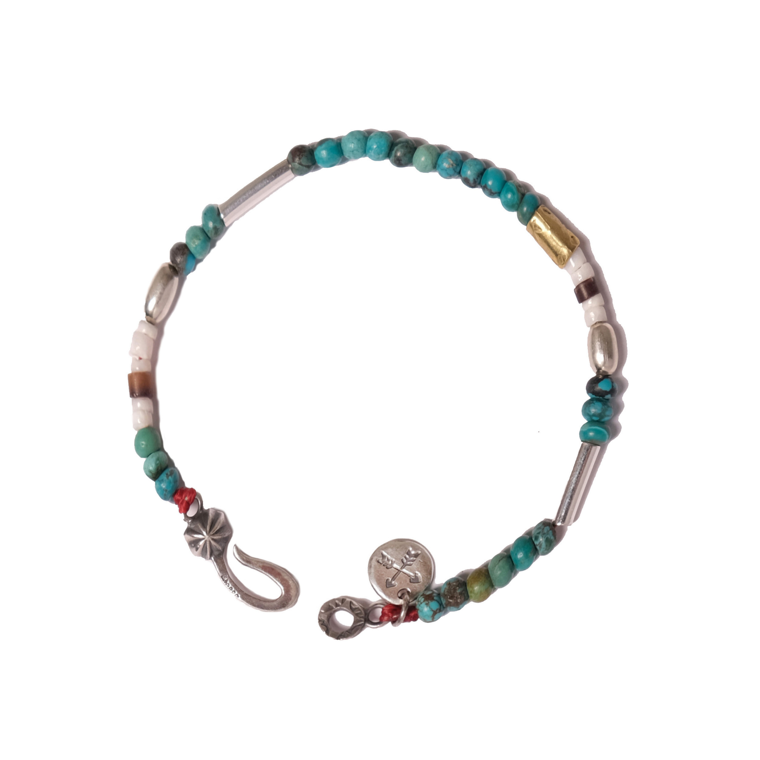 Atease - SILVER & TURQUOISE BZ BRACELET