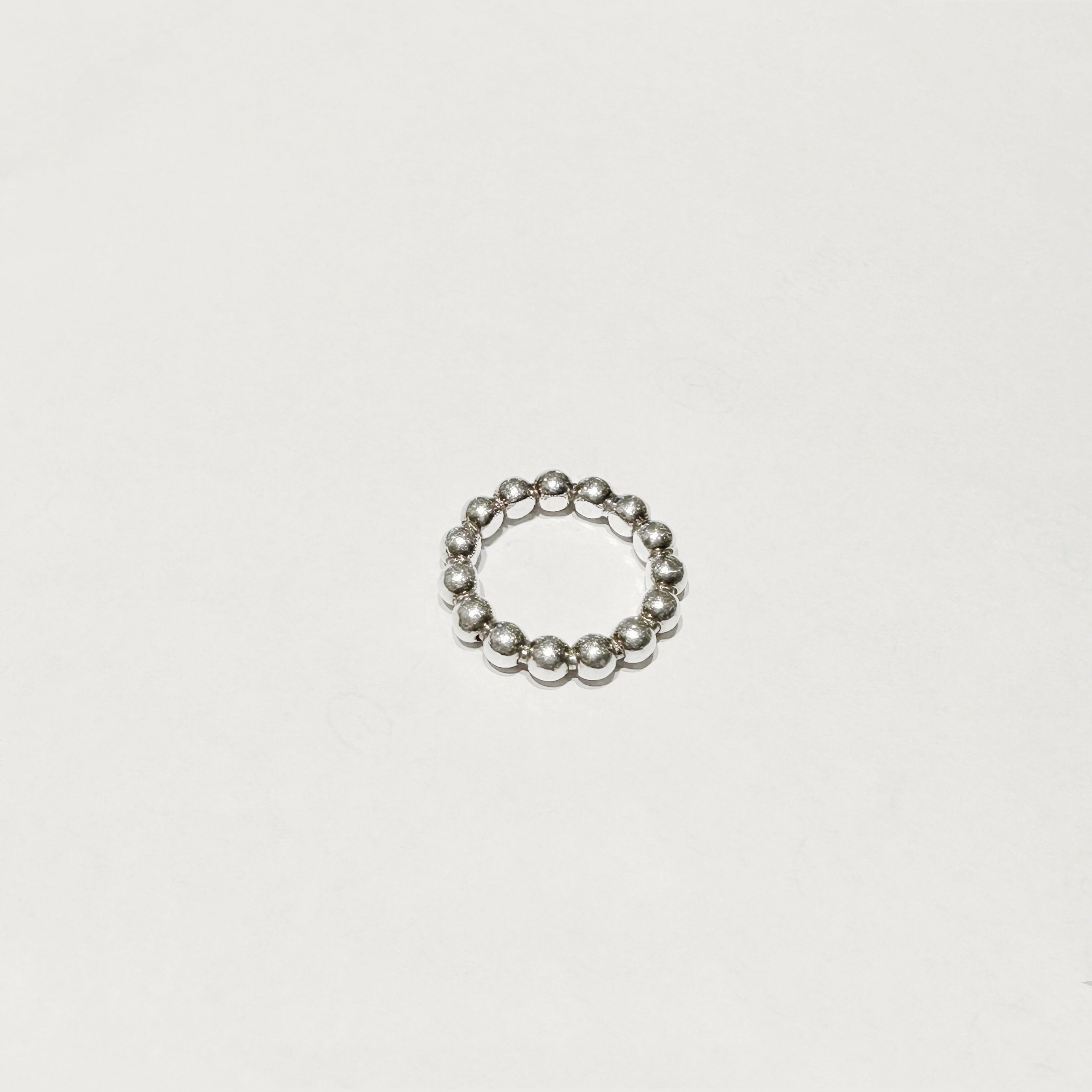 925純銀重磅小銀波戒指