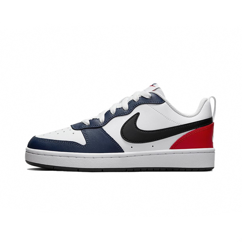 Nike Court Borough Low 2 白藍紅 GS DO7446-101