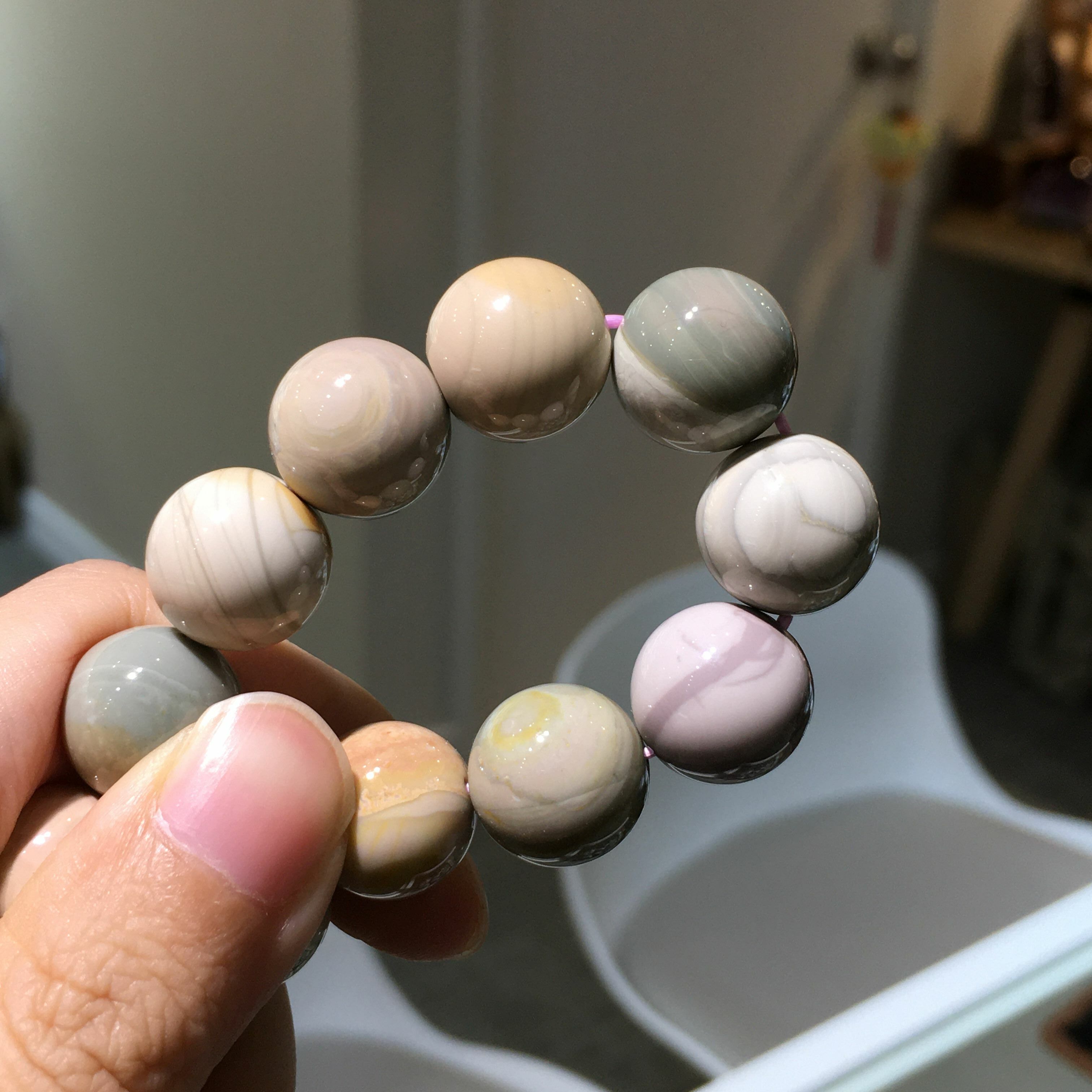 阿拉善瑪瑙 75316 14mm