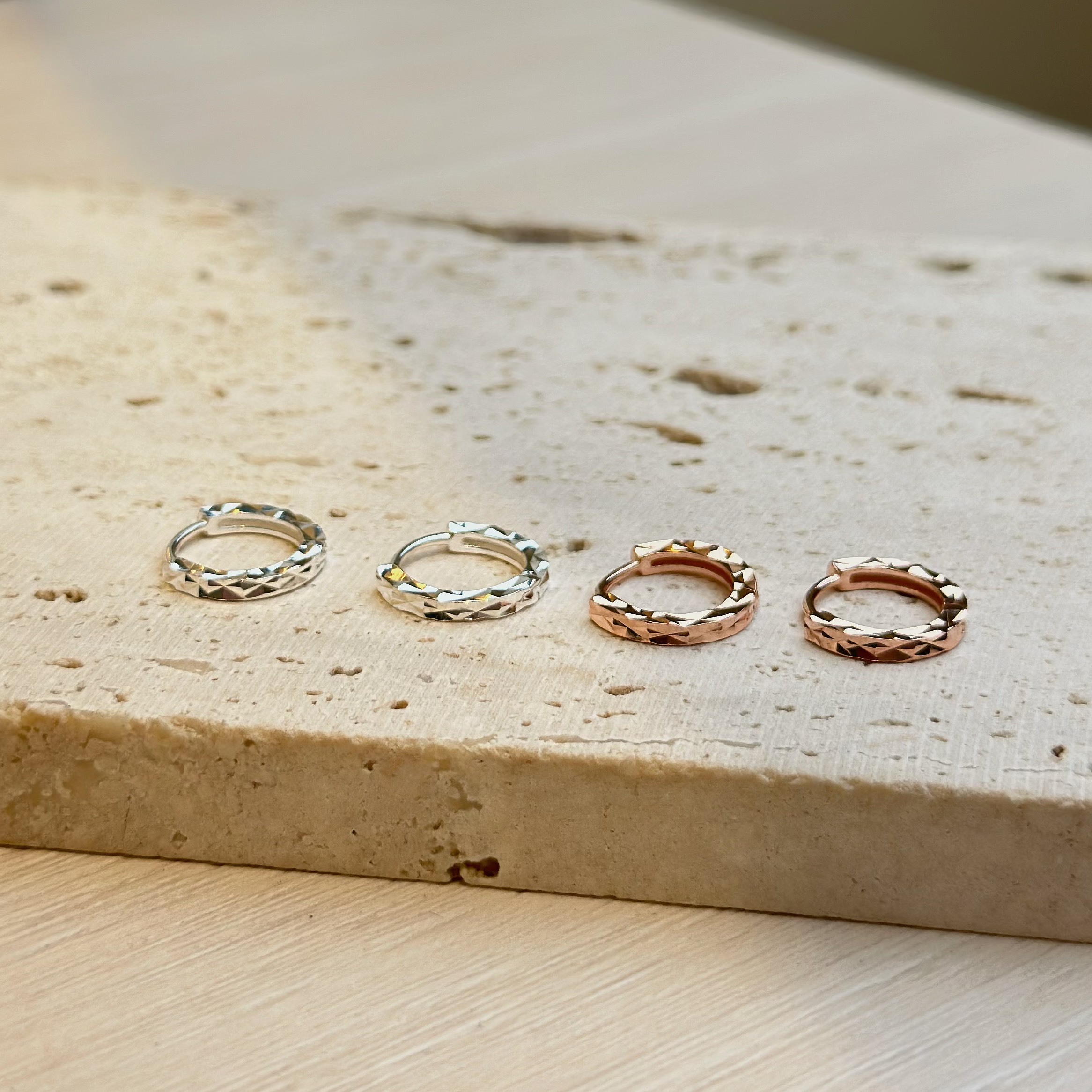 41米字切割純銀易扣