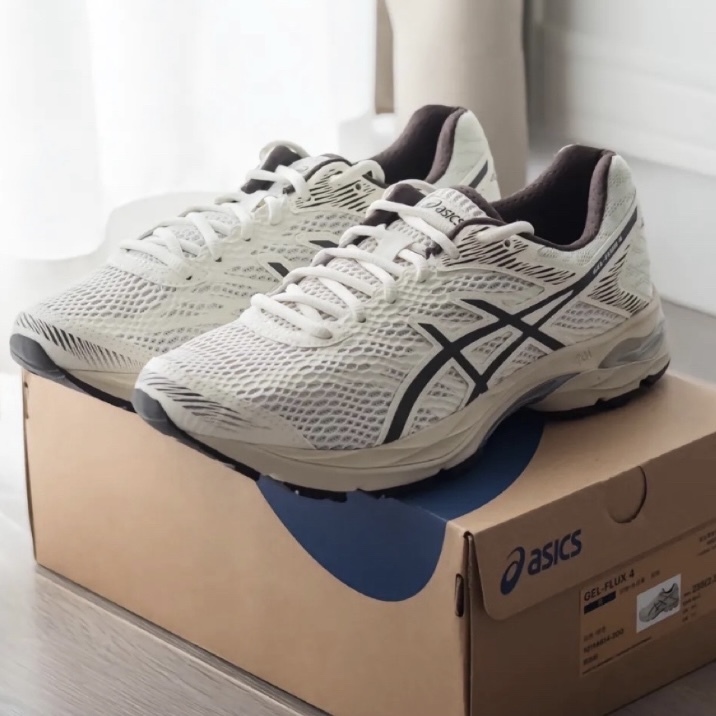 【APAIR】預購 Asics Gel-Flux 4 米白棕 1011A614-200