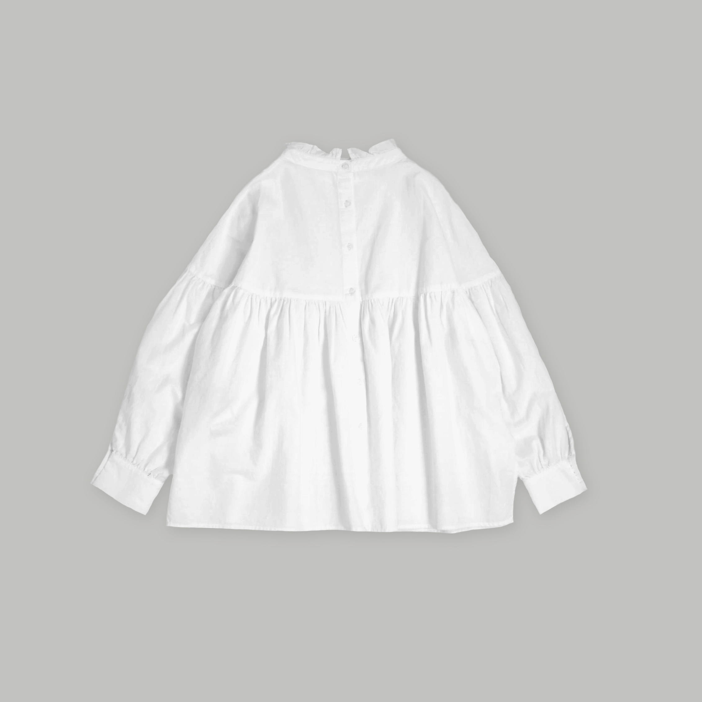 J.P.L. 褶邊領牛津紡箱型襯衫 ╭ 2色 ╮