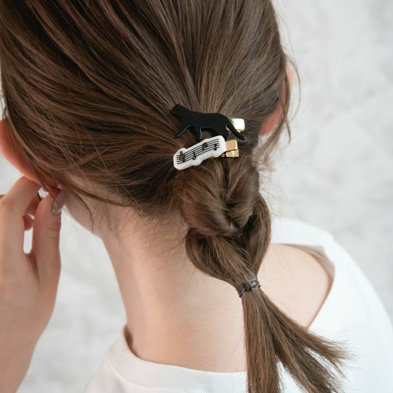 貓咪x音符髮夾set