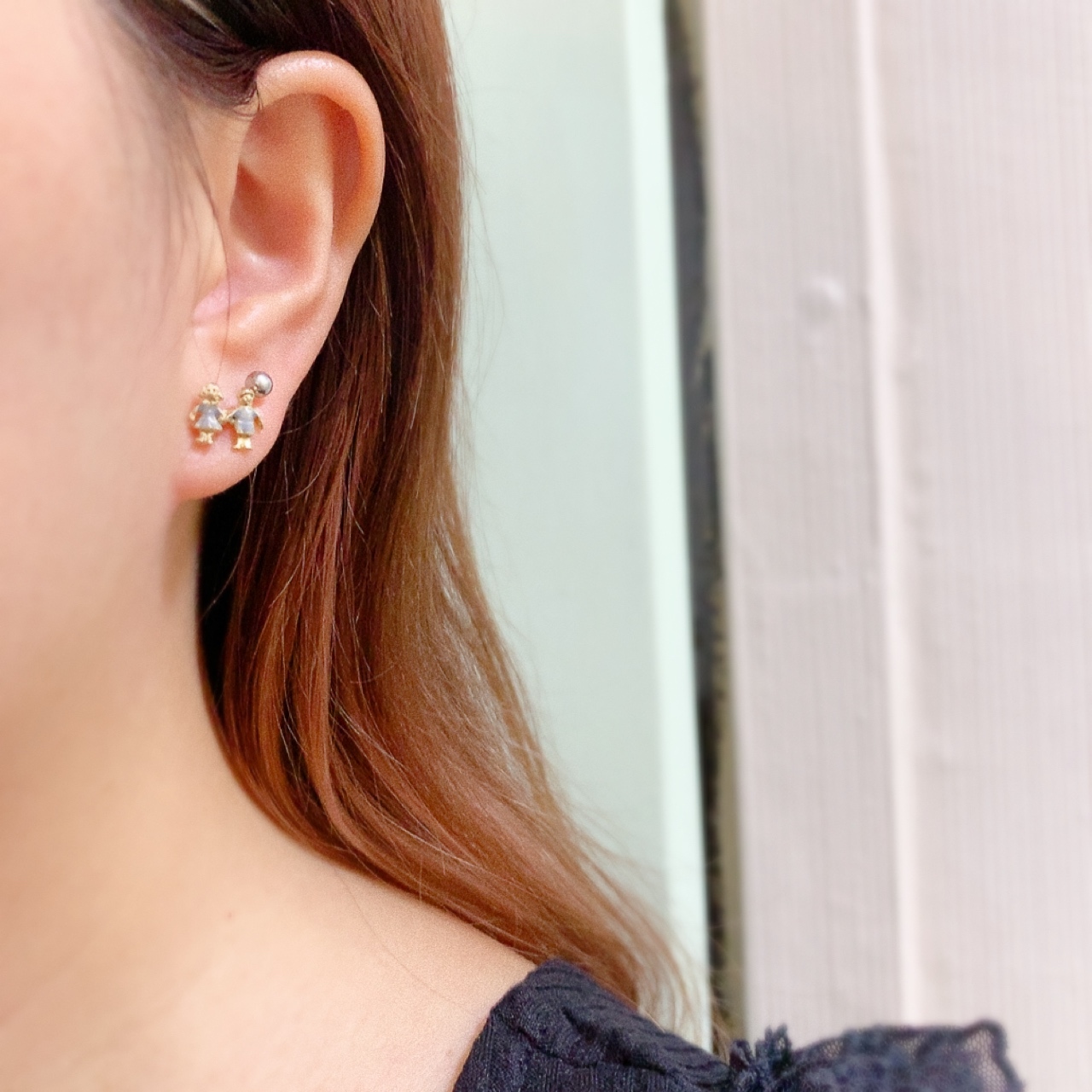 Luccica 男孩與女孩耳環