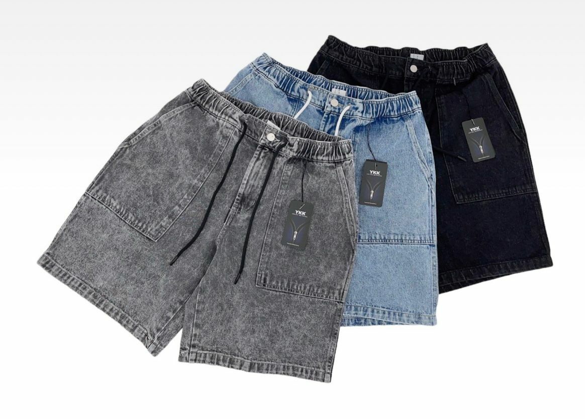 洗水牛仔短褲 COOPER-007P