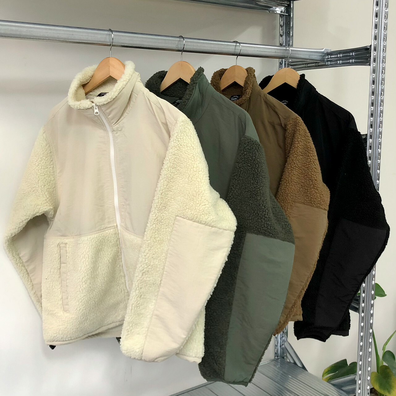 United Athle 羔羊毛立領 毛絨外套(有內裏) 3749501