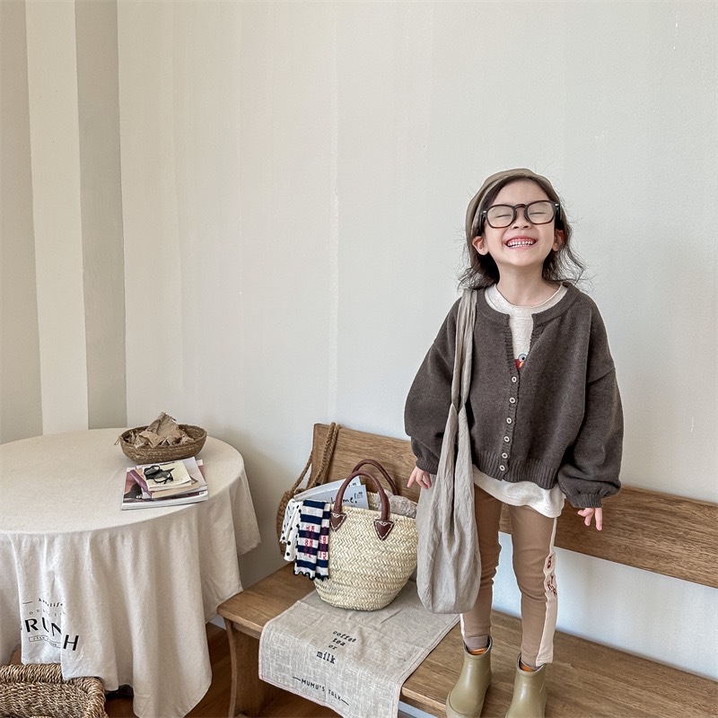 日系溫柔感針織外套