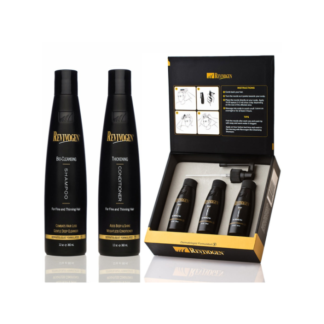 Revivogen MD 立髮健 頭皮護理配方 + 賦活洗髮水 + 豐厚護髮素 三合一優惠組