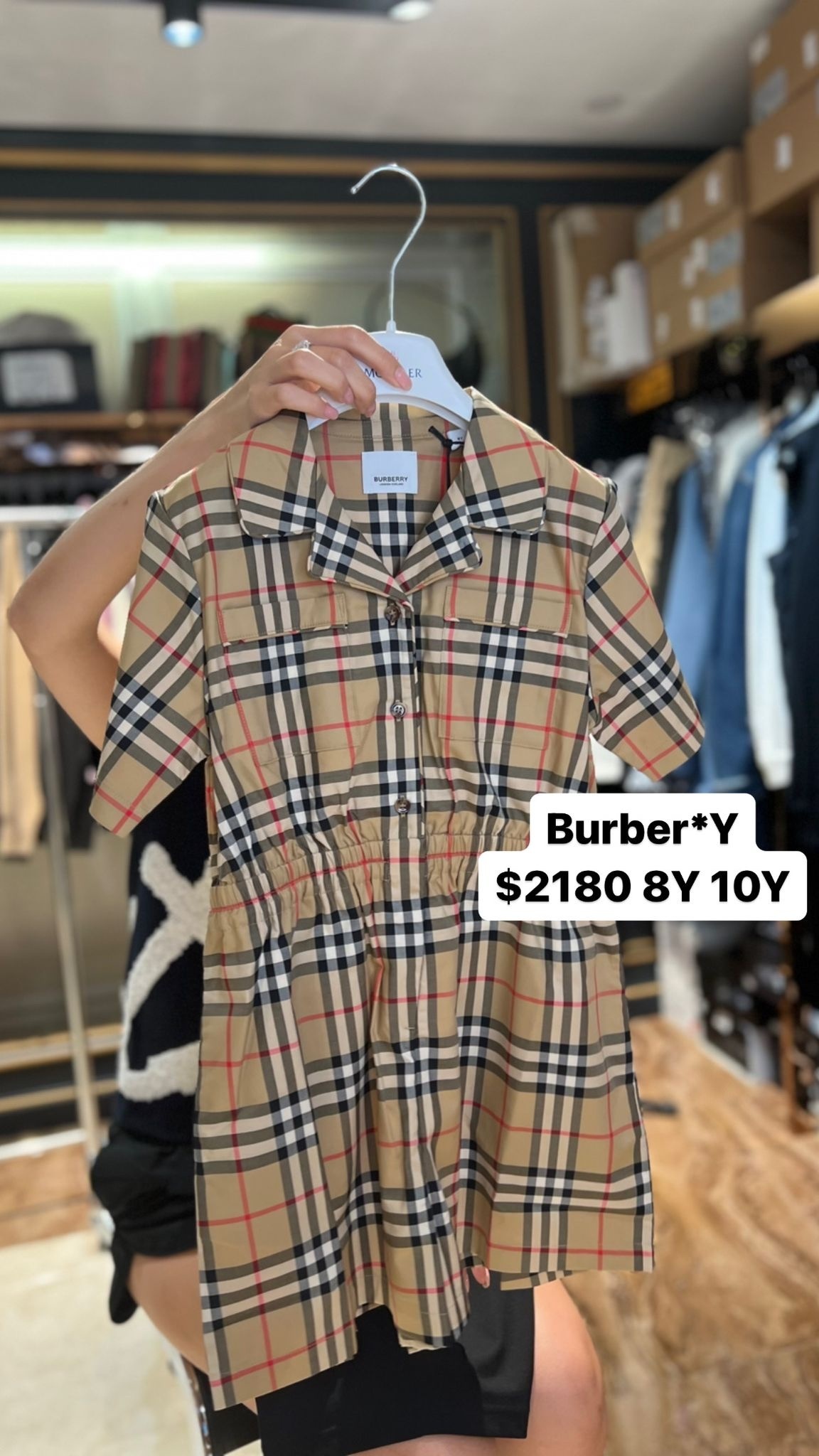 BURBERRY KIDS-8068593-A7026  -T