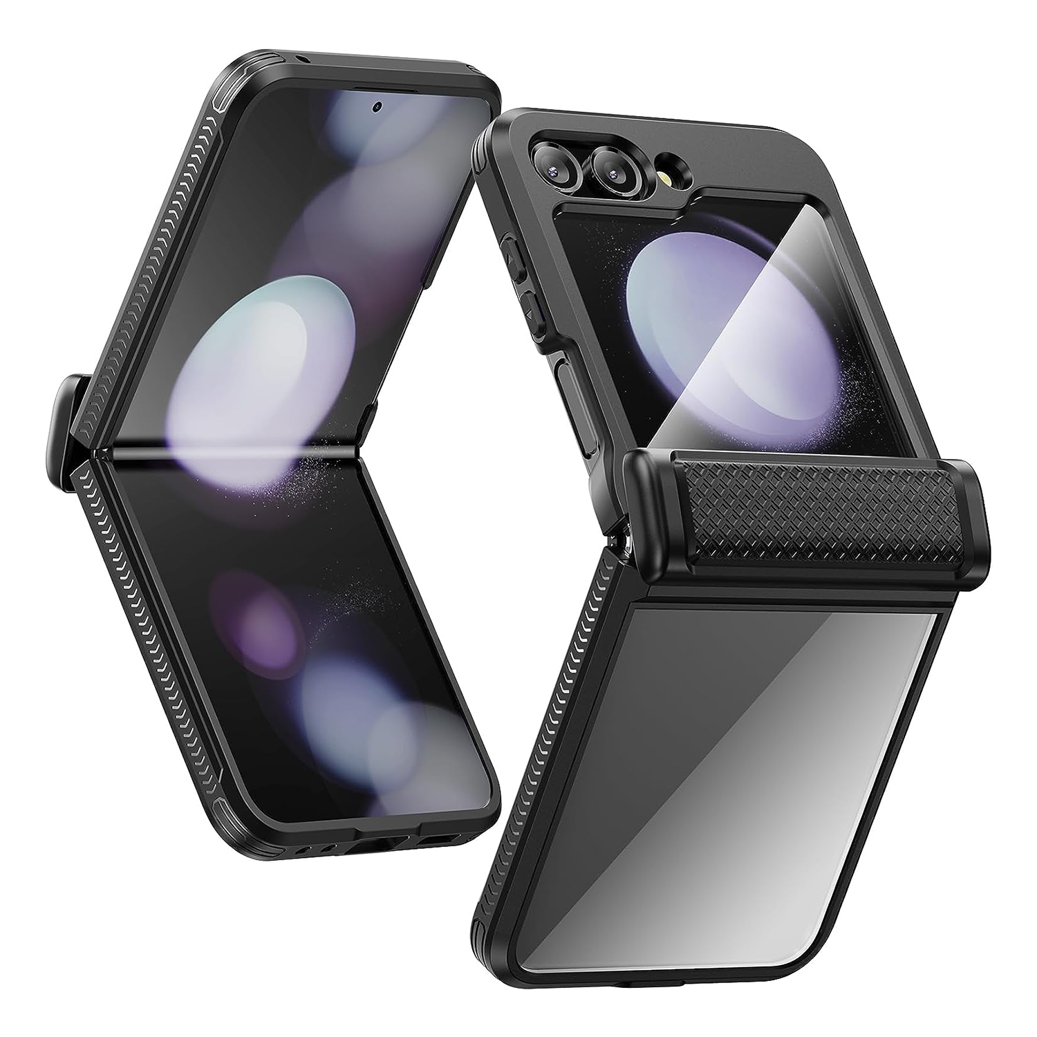 【Flip 5 部份現貨】XPRO - Clear Armor - Samsung Flip 6 / 5 Case 透明鉸鏈保護防撞手機殼