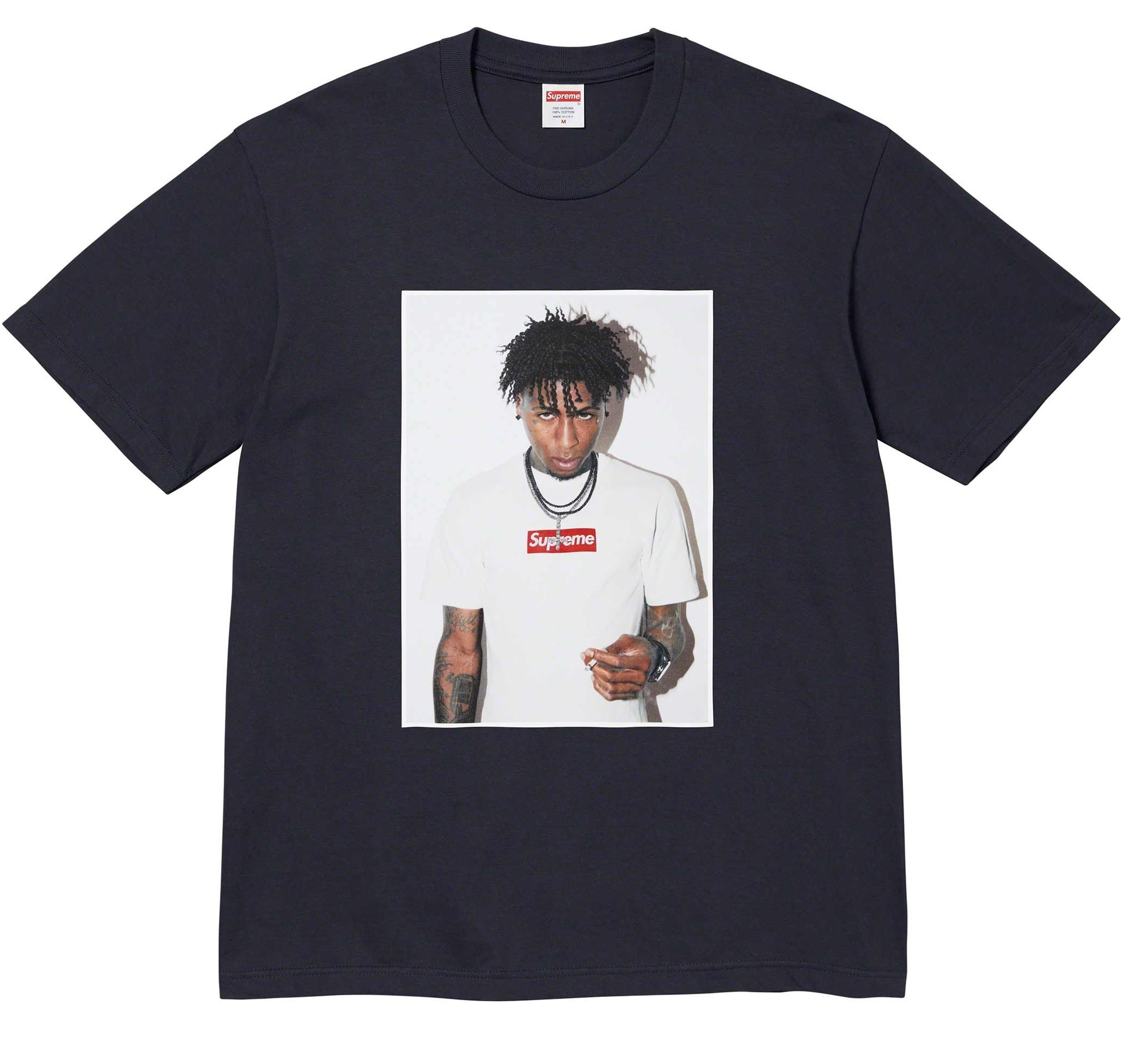 [現貨] Supreme FW23 NBA YOUNGBOY TEE Navy
